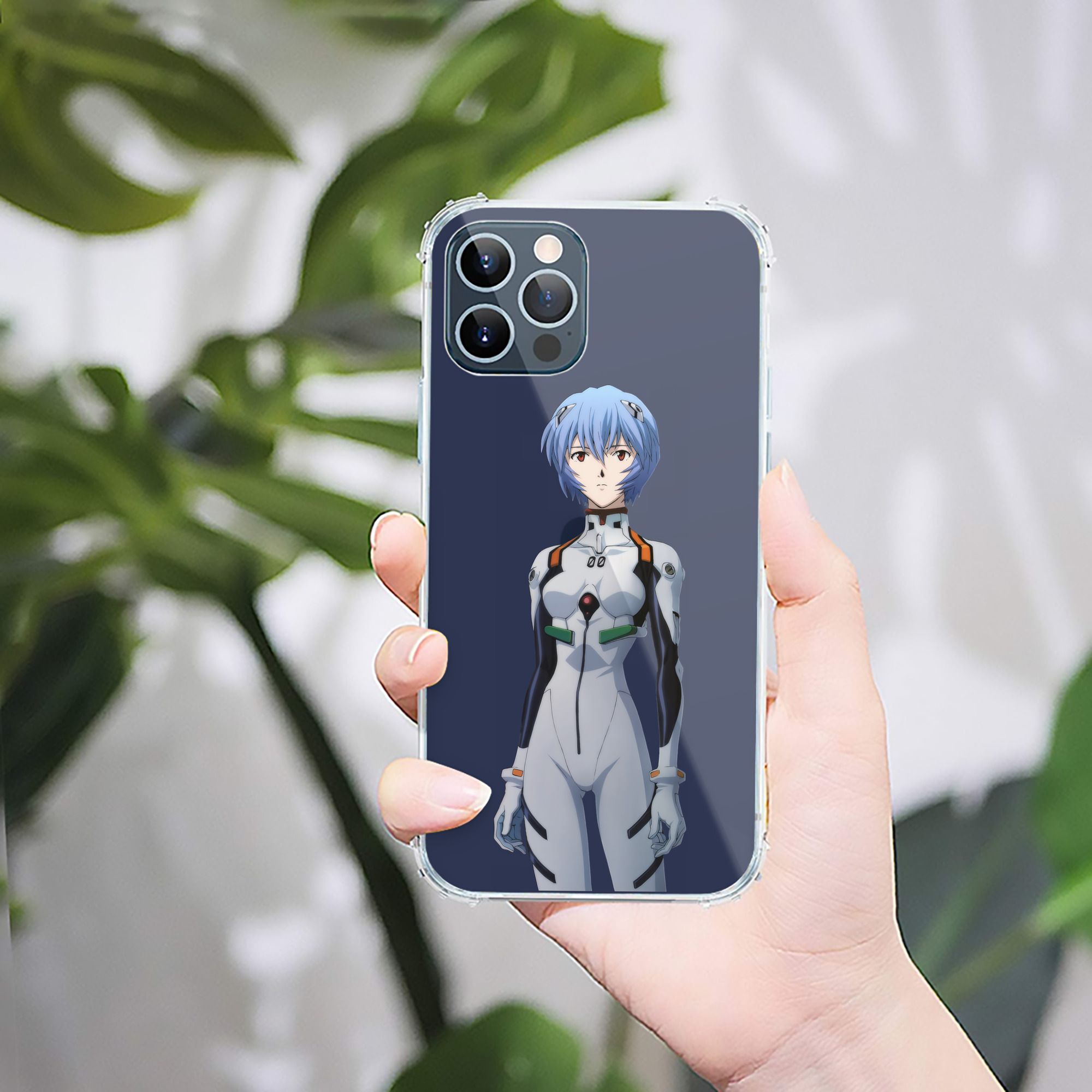 （画像用） EVA 新世紀エヴァンゲリオン 【iPhone 12シリーズ対応】透明スマホケース（クリアソフトケース）